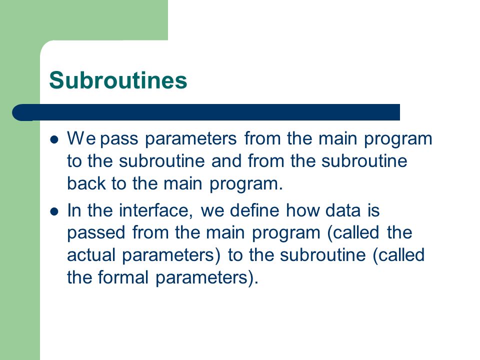 Lesson 9: Modular Programming Todd A. Boyle, Ph.D. St. Francis Xavier ...