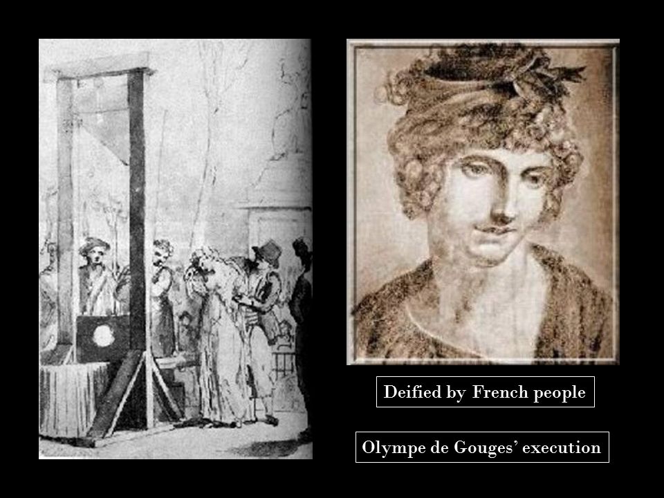 Olympe De Gouges Execution