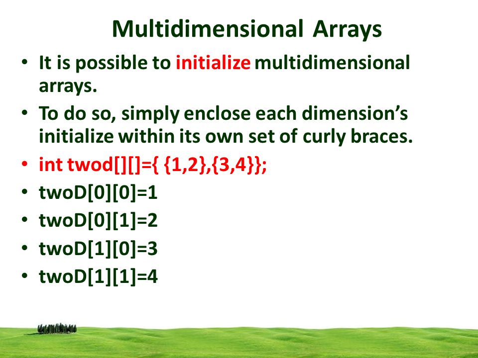 CSI 3125, Preliminaries, page 1 Arrays. CSI 3125, Preliminaries, page 2 ...