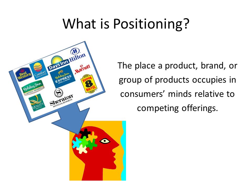 Positioning Tools. Positioning Developing a specific marketing mix to  influence potential customers' overall perception of a brand, product line,  or organization. - ppt download