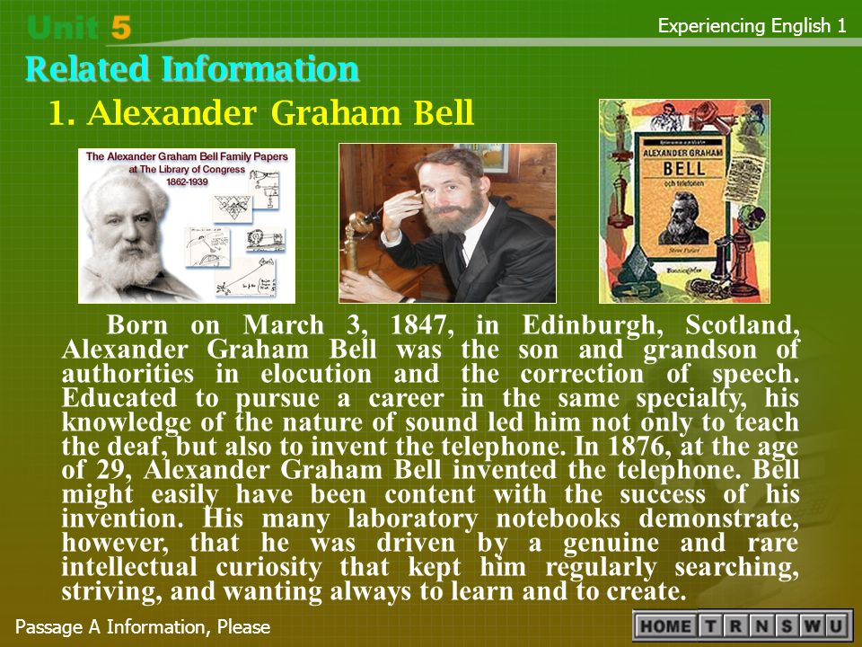 Реферат: Biography Of Alexander Graham Bell Essay Research