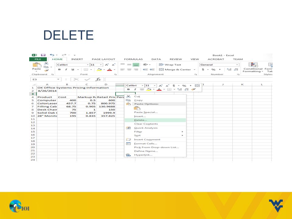 Day 3 Introduction To Ms Office And Excel Chapter 1