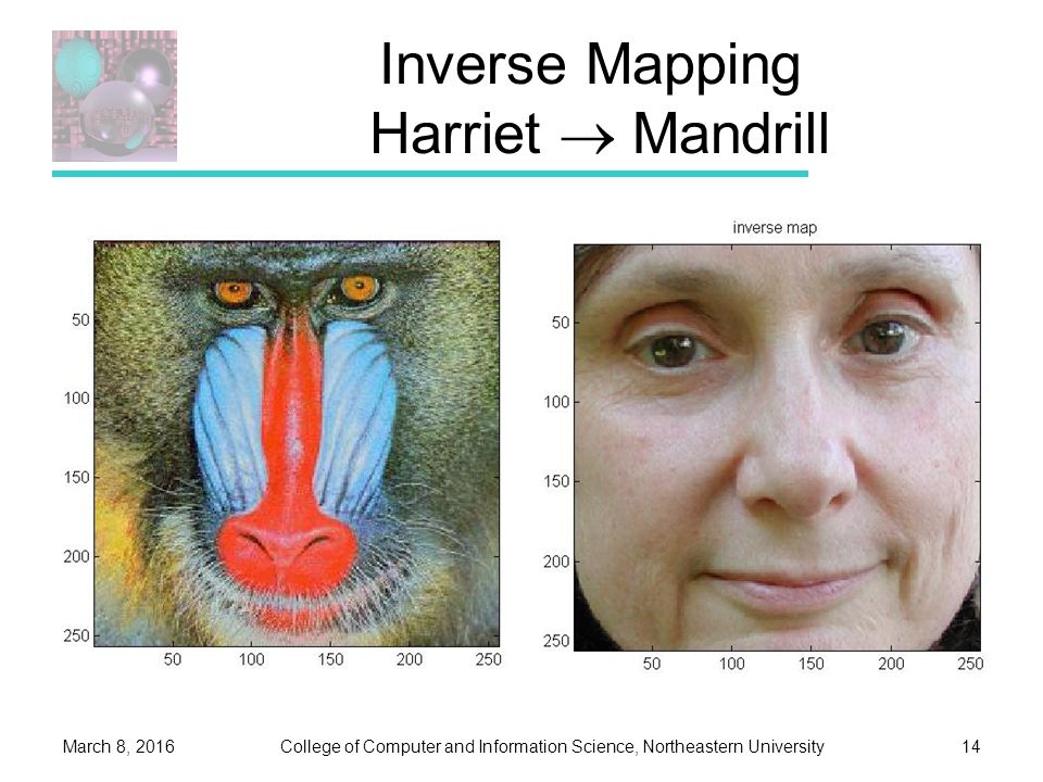 College of Computer and Information Science, Northeastern UniversityMarch 8, Inverse Mapping Harriet  Mandrill