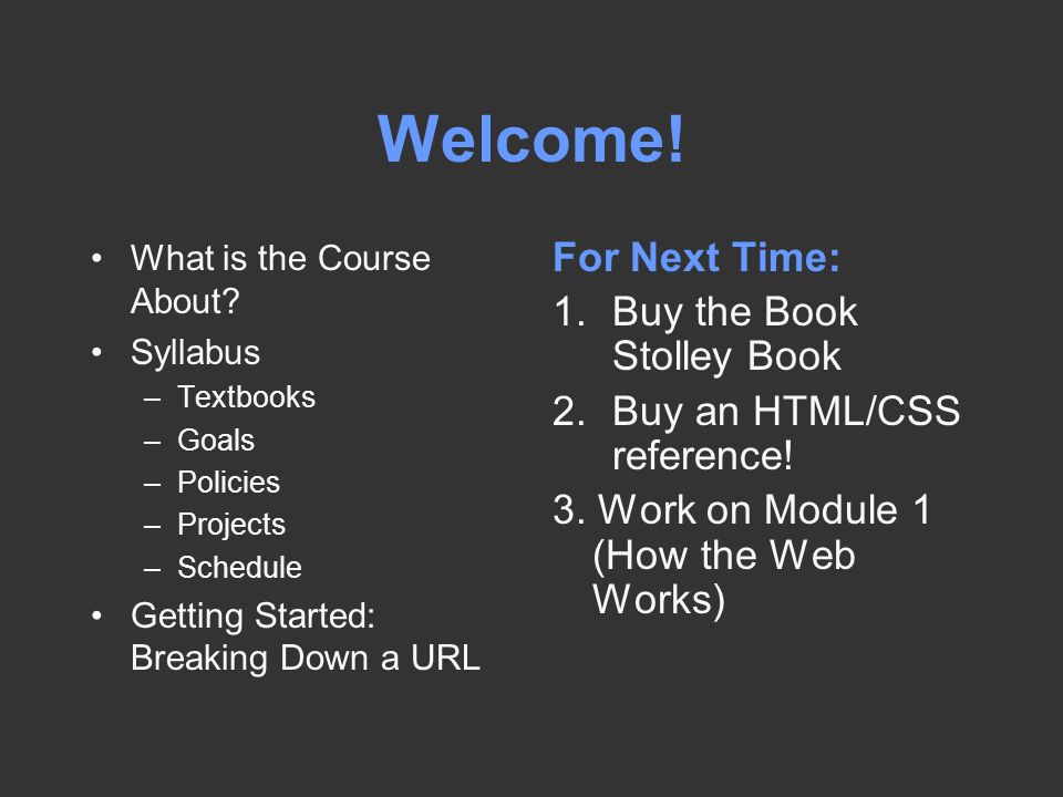 Introduction to Web Authoring Bill Introduction #WRA ppt download