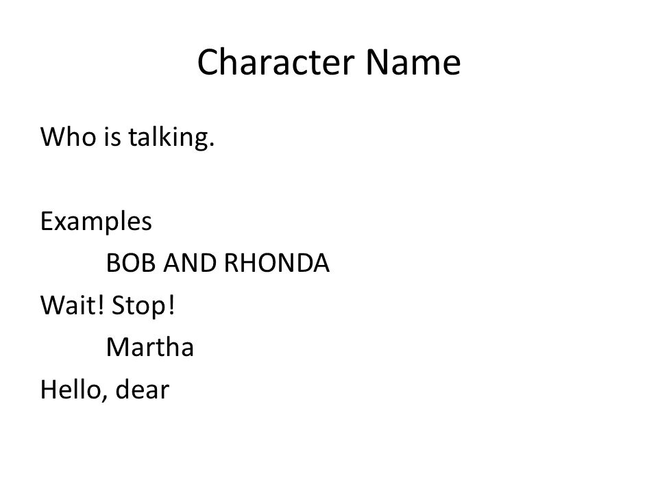 elements of script writing scene heading tells a reader where the