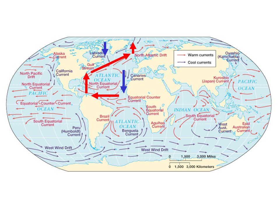 Холодные течения канарское Бенгельское сомалийское на карте. Северо-атлантическое течение на карте.