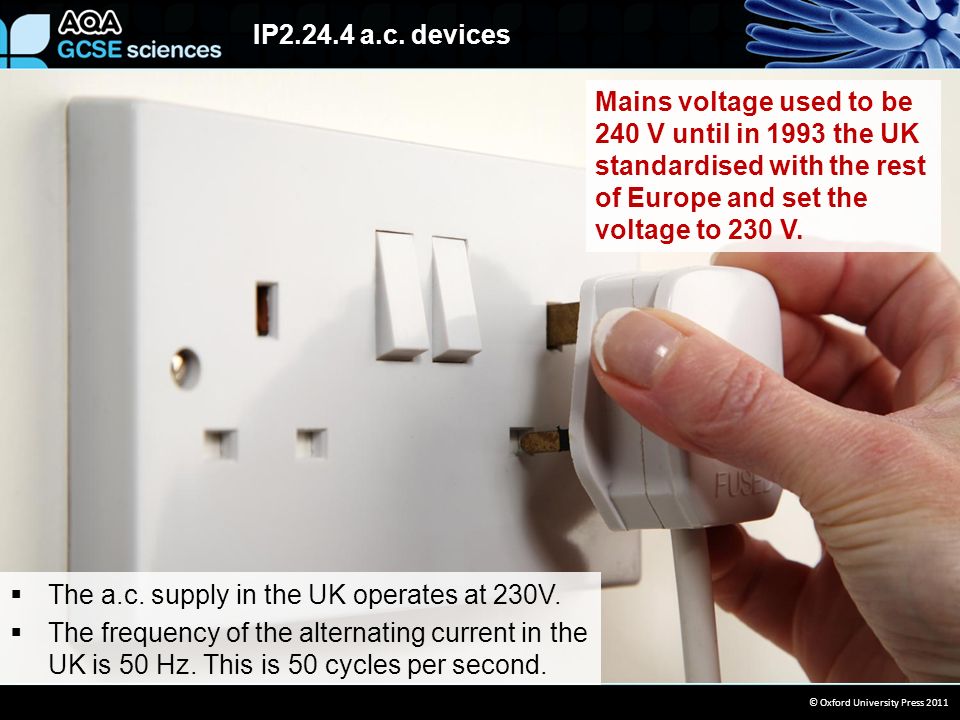 IP a.c. devices © Oxford University Press 2011 a.c. devices. - ppt download