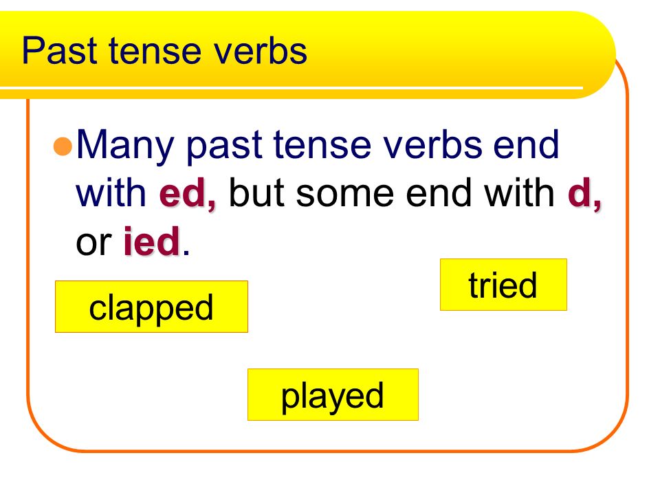 Форма глагола end. Want verb.