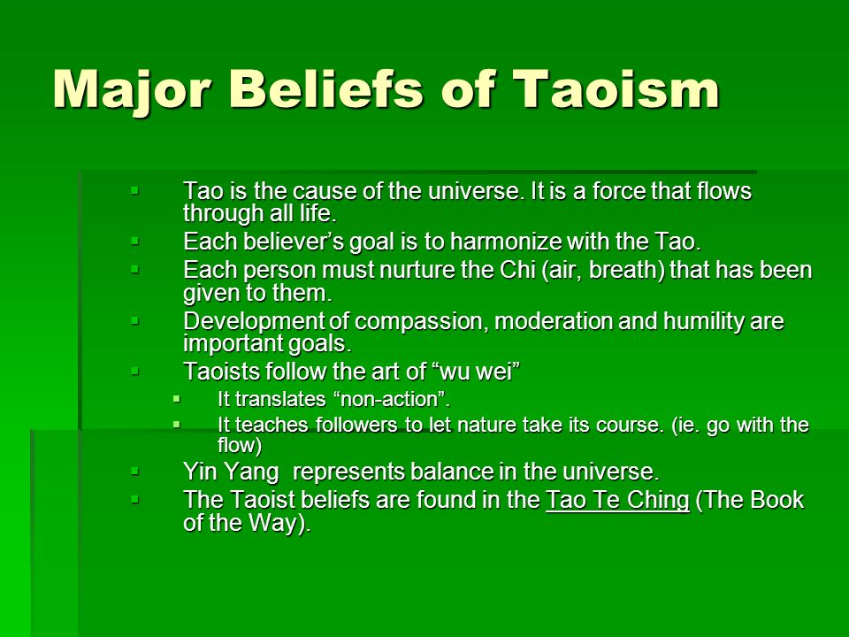 Taoism The Way Tao Pronounced Dow Translated Into