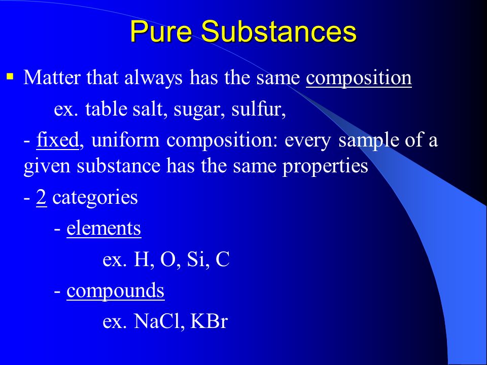 Objectives Define Chemistry Define Matter Classifying