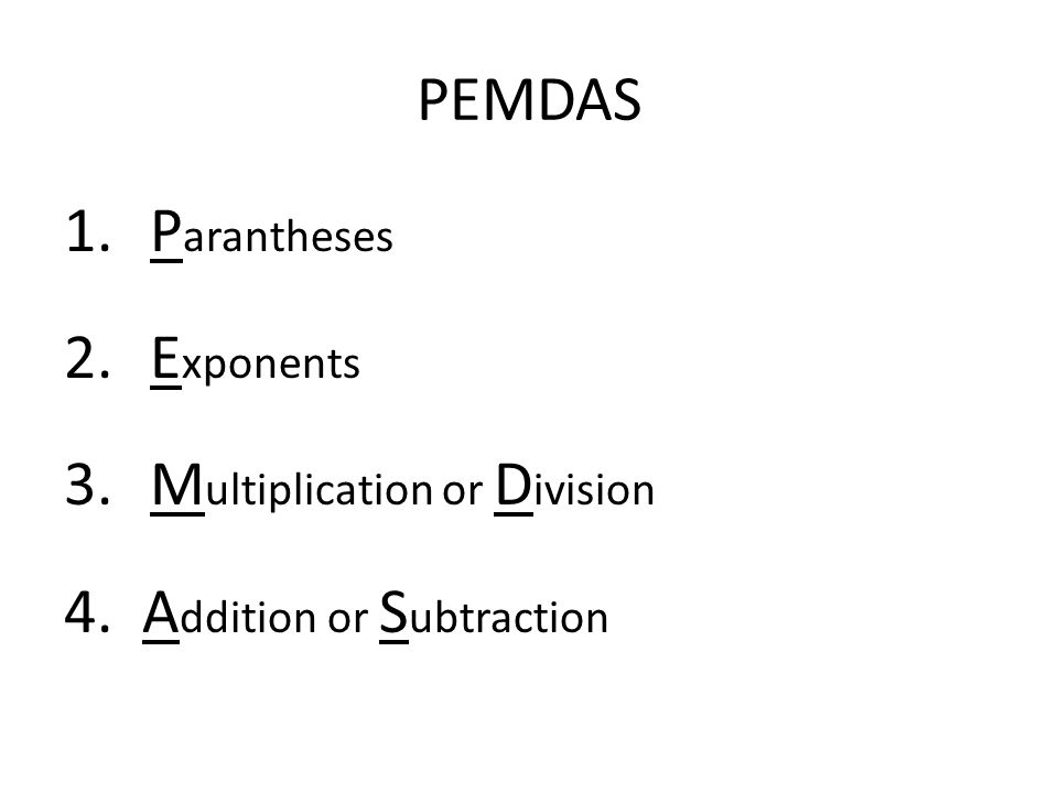 PEMDAS, FUNCTIONS, GRAPHS, SUMMATION AND FACTORIALS. - ppt download