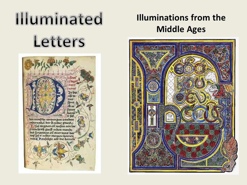 Illuminations from the Middle Ages