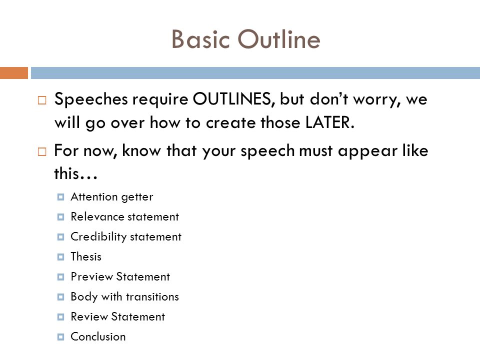 good transition sentences for speeches