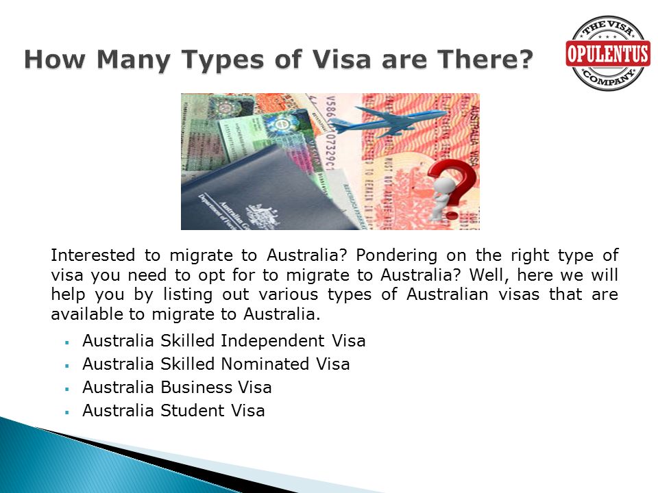  Australia Skilled Independent Visa  Australia Skilled Nominated Visa  Australia Business Visa  Australia Student Visa Interested to migrate to Australia.