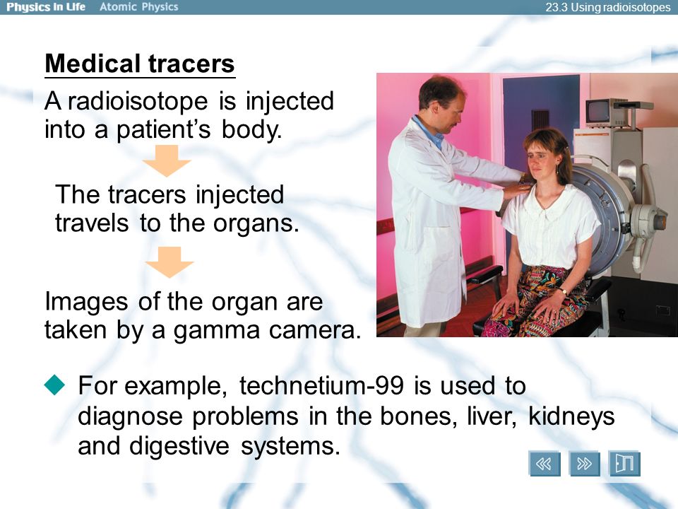 examples of radioisotopes in medicine