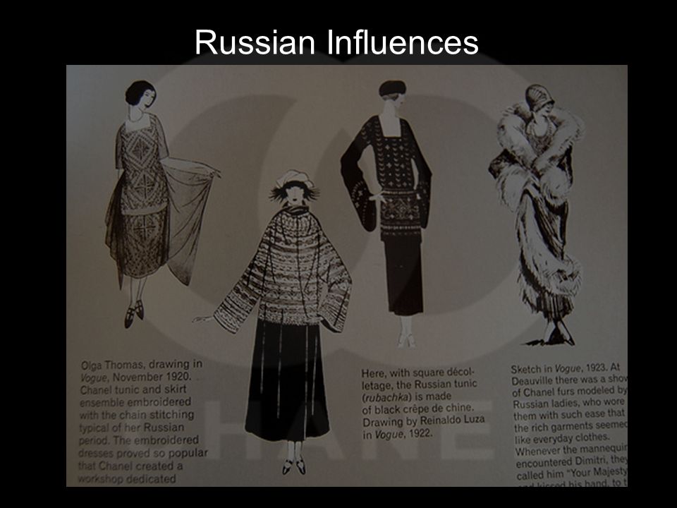 Coco Chanel — The Russian Period