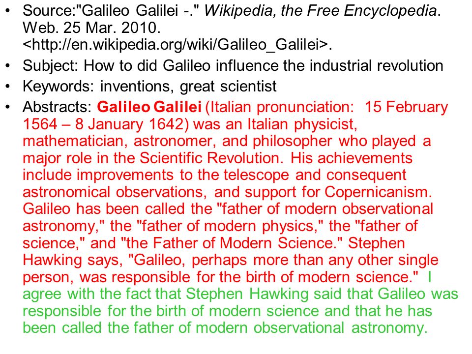 Galileo Galilei - Wikipedia