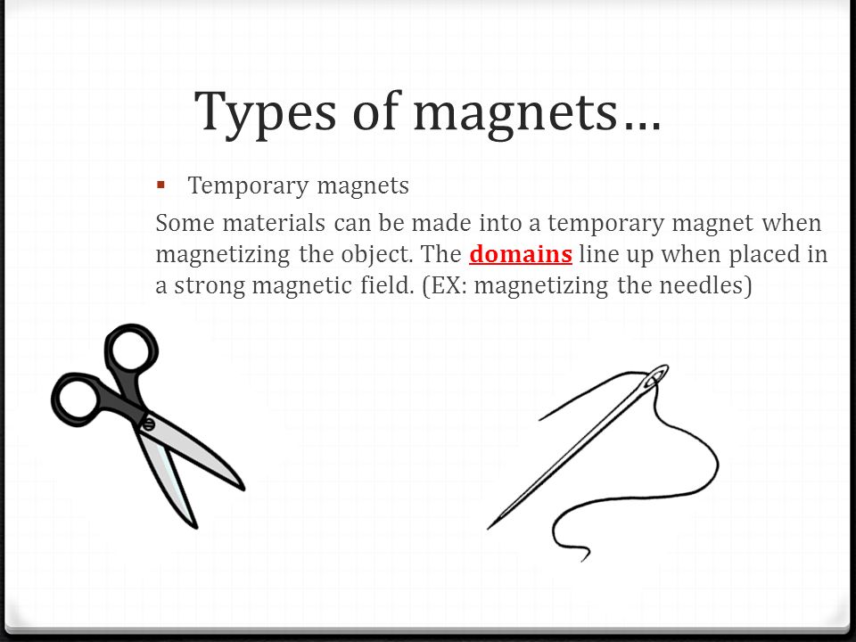 temporary magnet