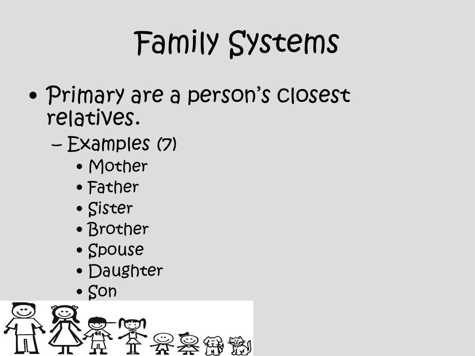 difference between family and relatives