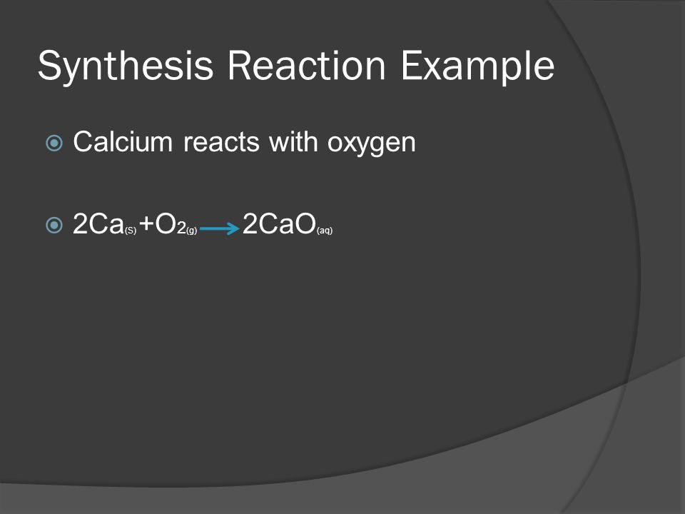 By Brian Mcdermott And Eugene Park Reaction Steps Identify Reaction Predict Products States Of Matter Balance Equation Ppt Download