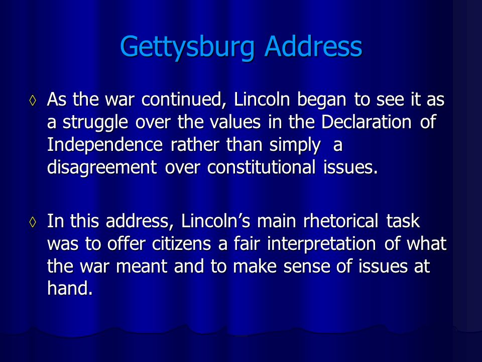lincoln interpretation of the declaration of independence