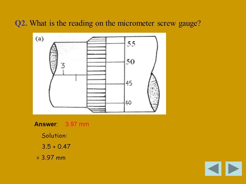 micrometer reading exercises