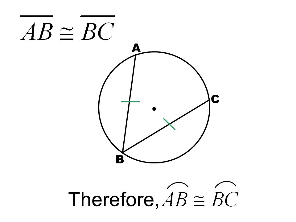 Section 10-2 Arcs and Central Angles. Theorem 10-4 In the same circle ...