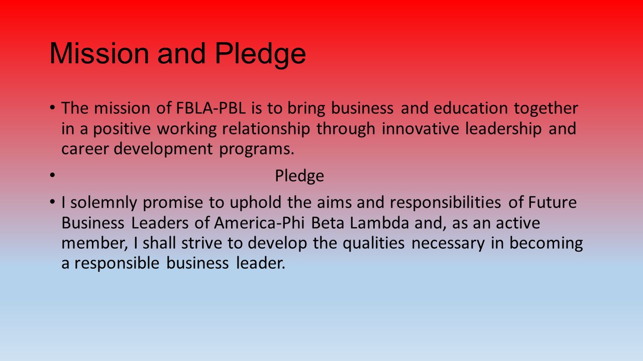 Pledge