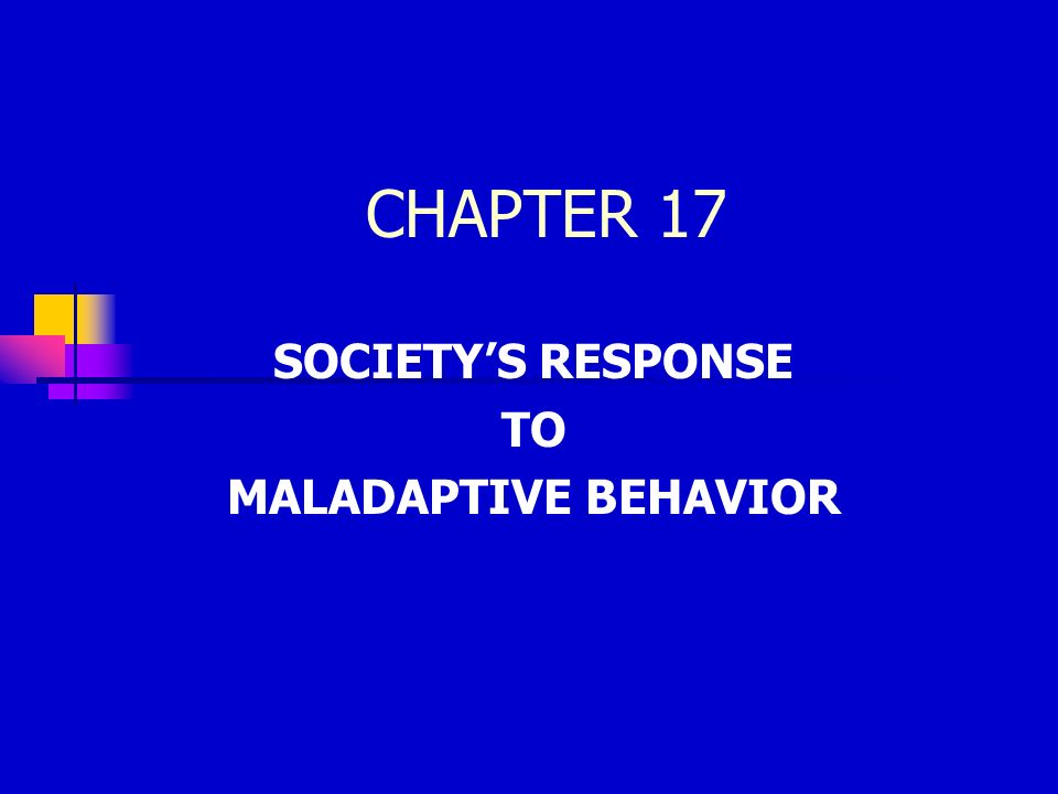 Acting Out: Maladaptive Behavior in Confinement