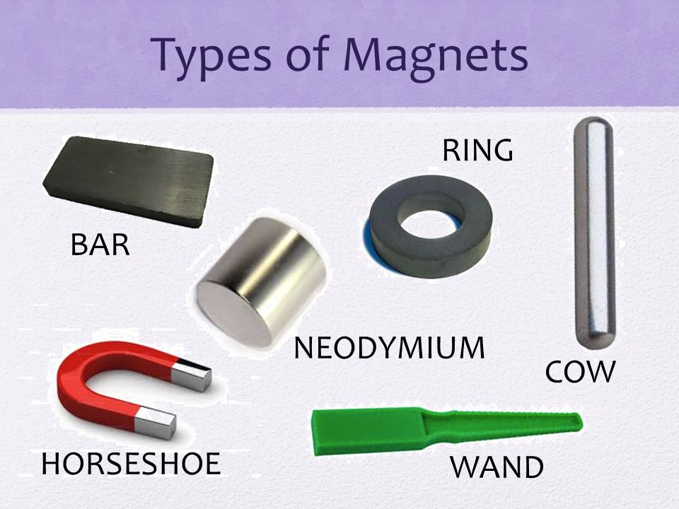 different magnets