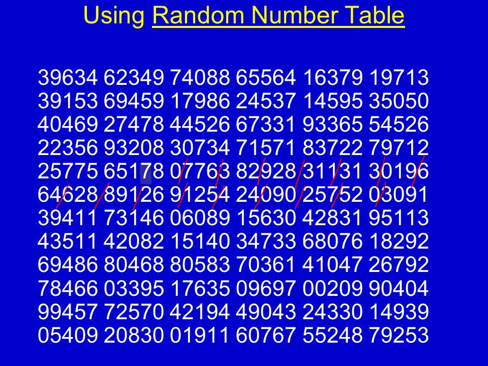 Random Number Select 6+ 