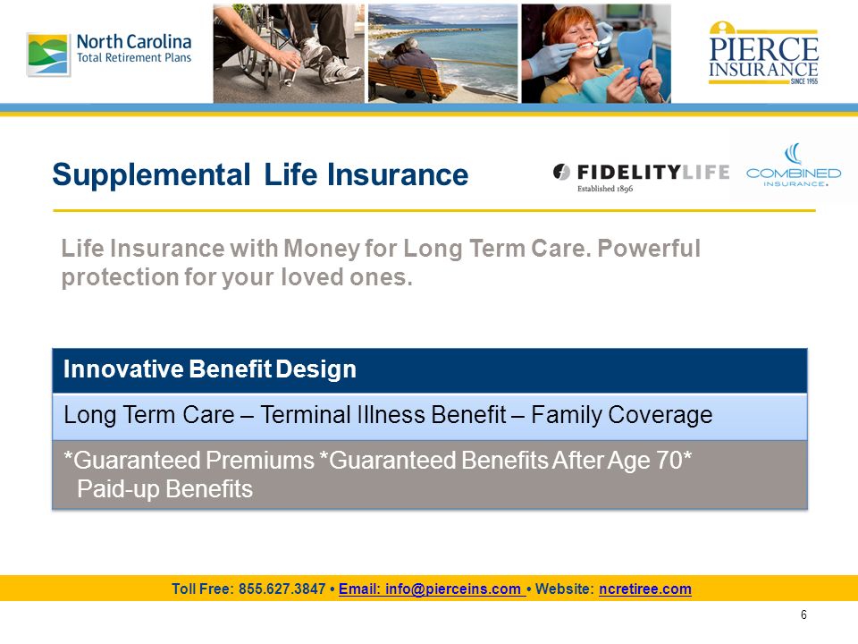 6 Supplemental Life Insurance Life Insurance with Money for Long Term Care.