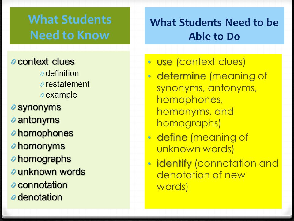 semantic clues definition and examples Examples of semantics.