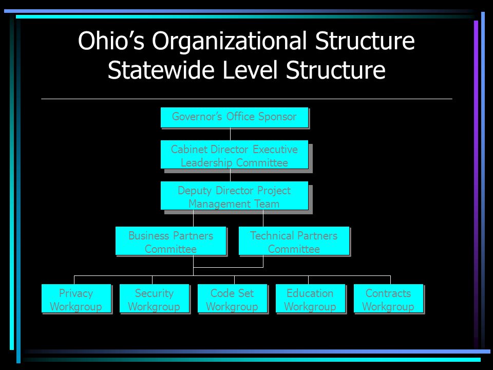 Ohio Department Of Medicaid Organizational Chart