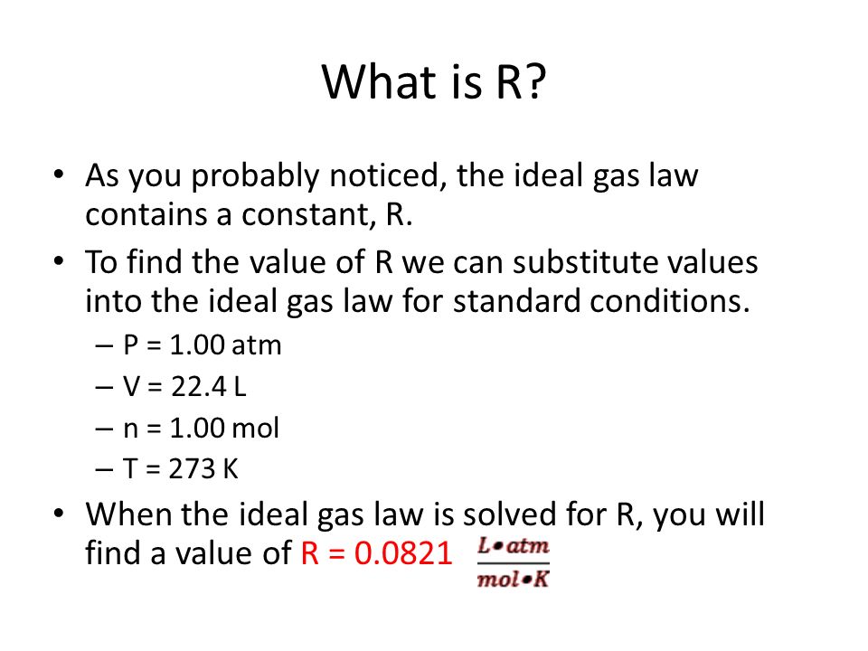 Unit 4 Section A19 20 In Which You Will Learn About Ideal Gas Law Ppt Download
