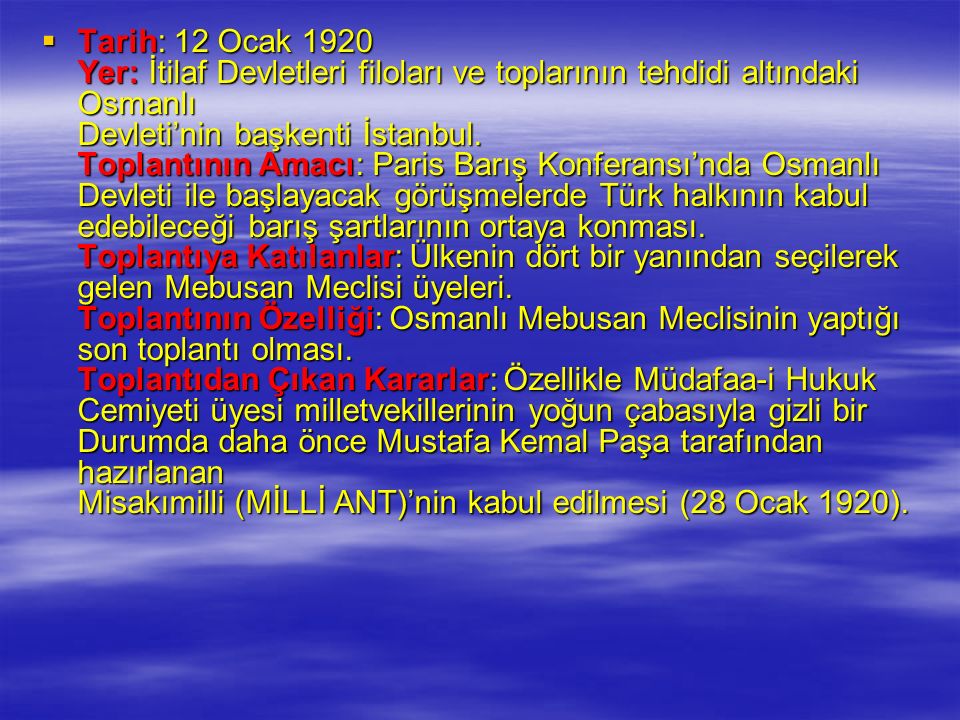 Son Osmanli Mebusan Meclisi 8 Sinif 8 Sinif Konu Anlatimi Vitamin