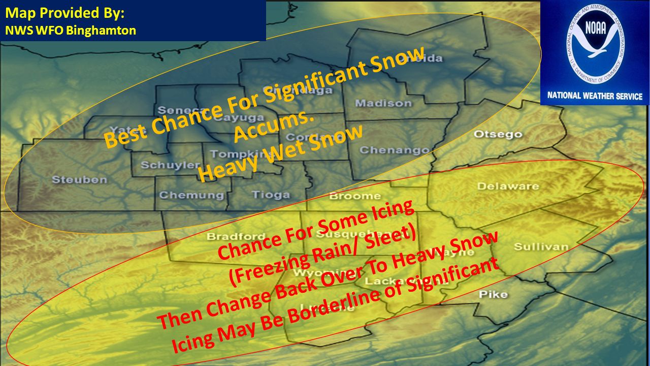 Best Chance For Significant Snow Accums.