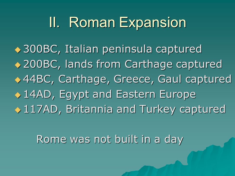 The Roman Republic Ch. 14 History of Rome –753 BC to 509 BC Roman ...