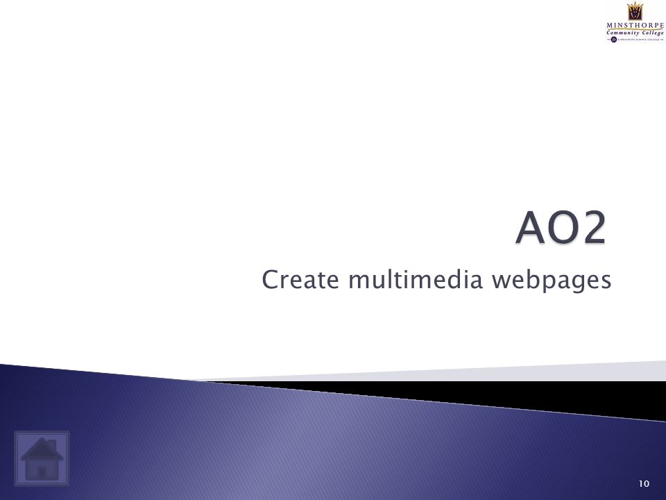 Create multimedia webpages 10