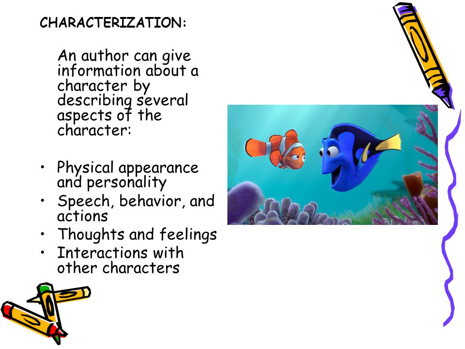 Character Characterization Character Types