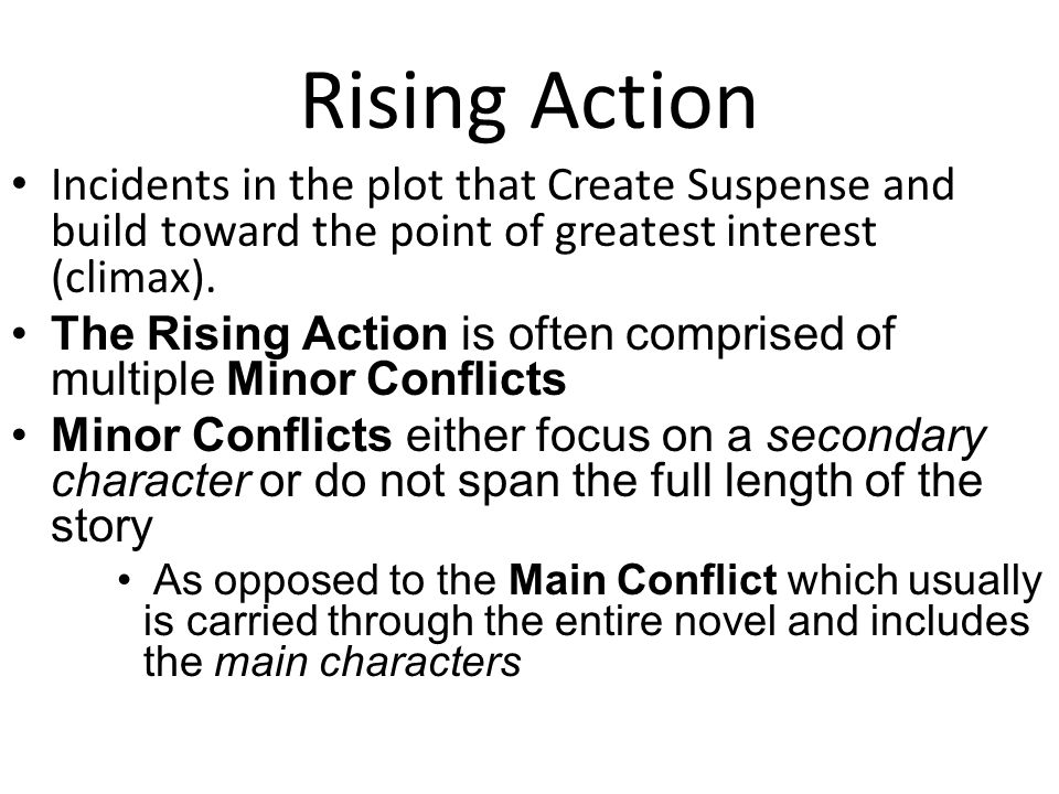 Rising Action Review