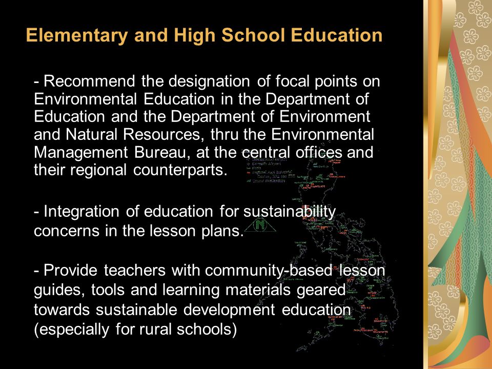 United Nations Decade of Education for Sustainable Development (UNDESD) ( ), the Draft ASEAN Environmental Education Action Plan ( ), and. - ppt download