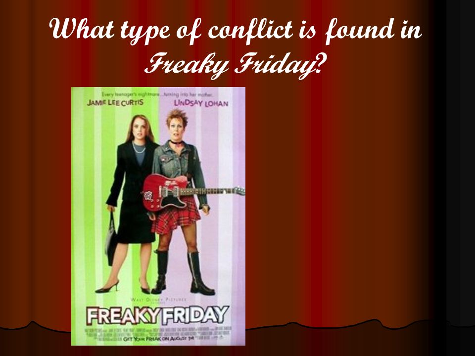 What type of conflict is found in Freaky Friday