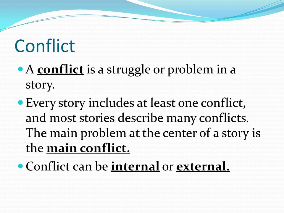 What is the conflict or problem in the story?