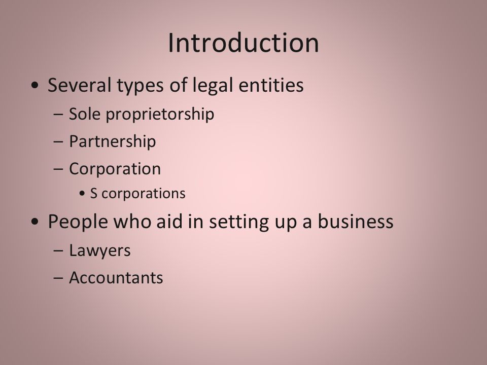 ... reading Tax 17 Chapter After Objectives and Matters. Legal