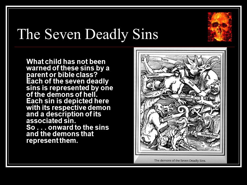 7 deadly sins demons