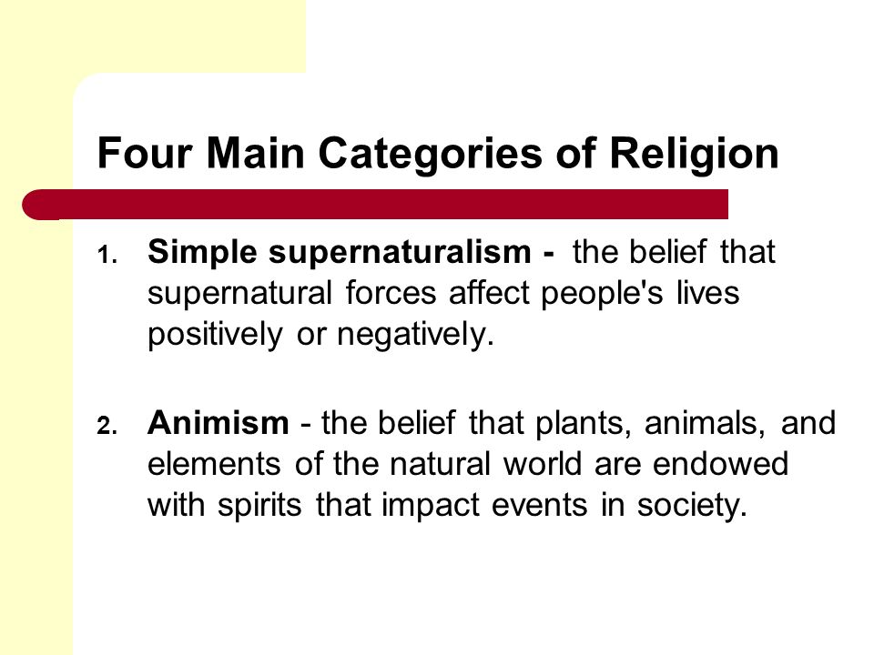 Chapter 17, Religion The Sociological Study of Religion Sociological  Perspectives on Religion World Religions Types of Religious Organization  Trends in. - ppt download