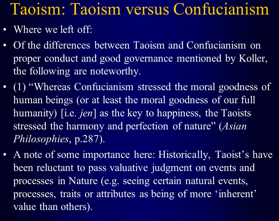 Lecture Today Admin Stuff Taoism Some Background Comments The Tao