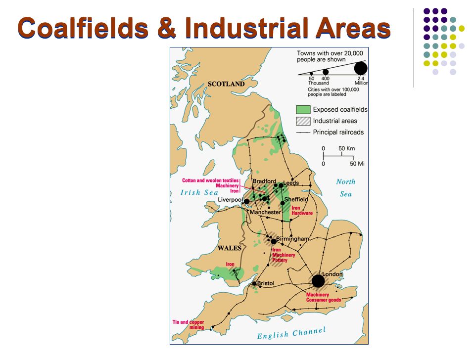 Coalfields & Industrial Areas