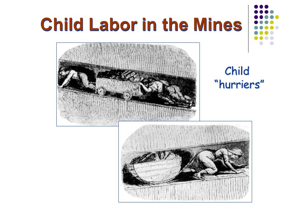 Child Labor in the Mines Child hurriers